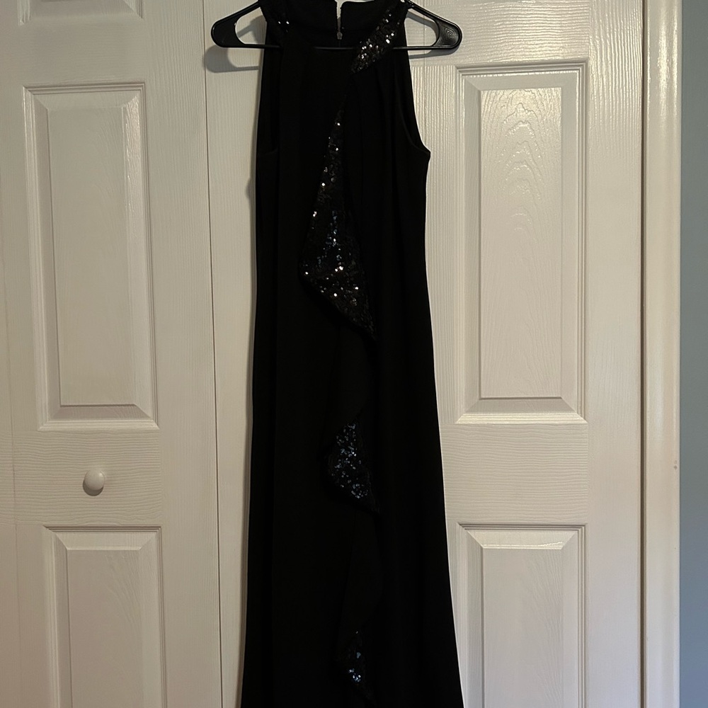 Black long gown